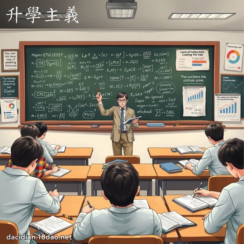 升学主义 - 国语大辞典配图