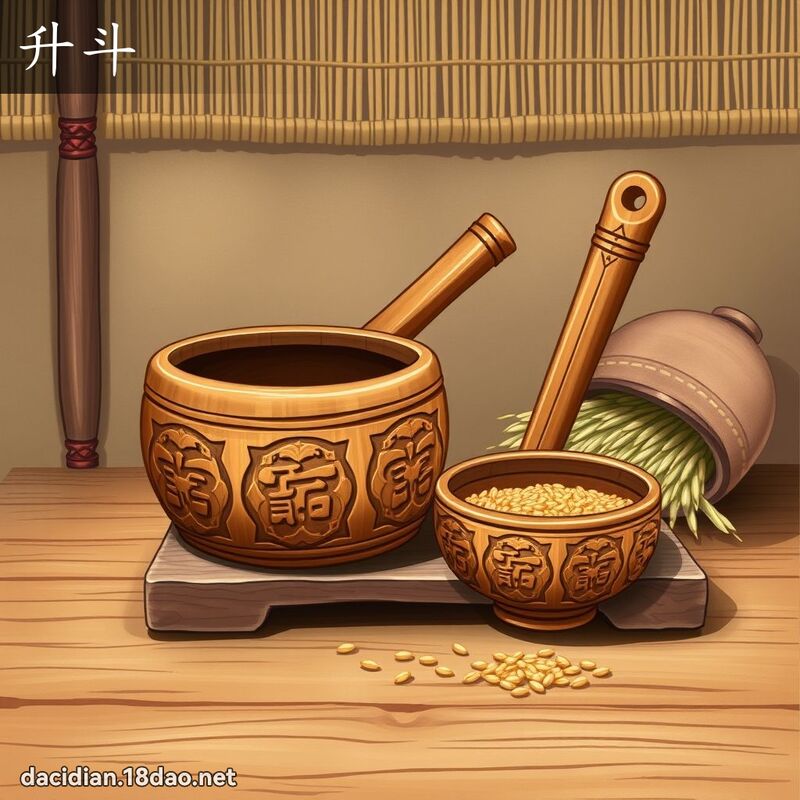 升斗 - 國語大辭典配圖