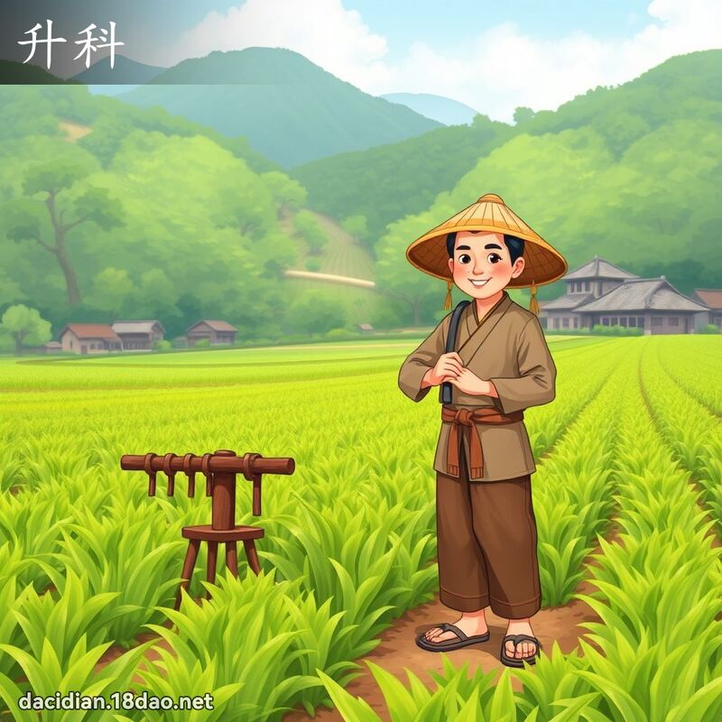 升科 - 國語大辭典配圖