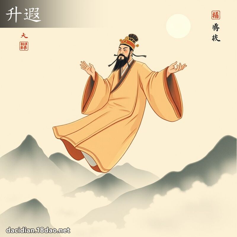 升遐 - 国语大辞典配图