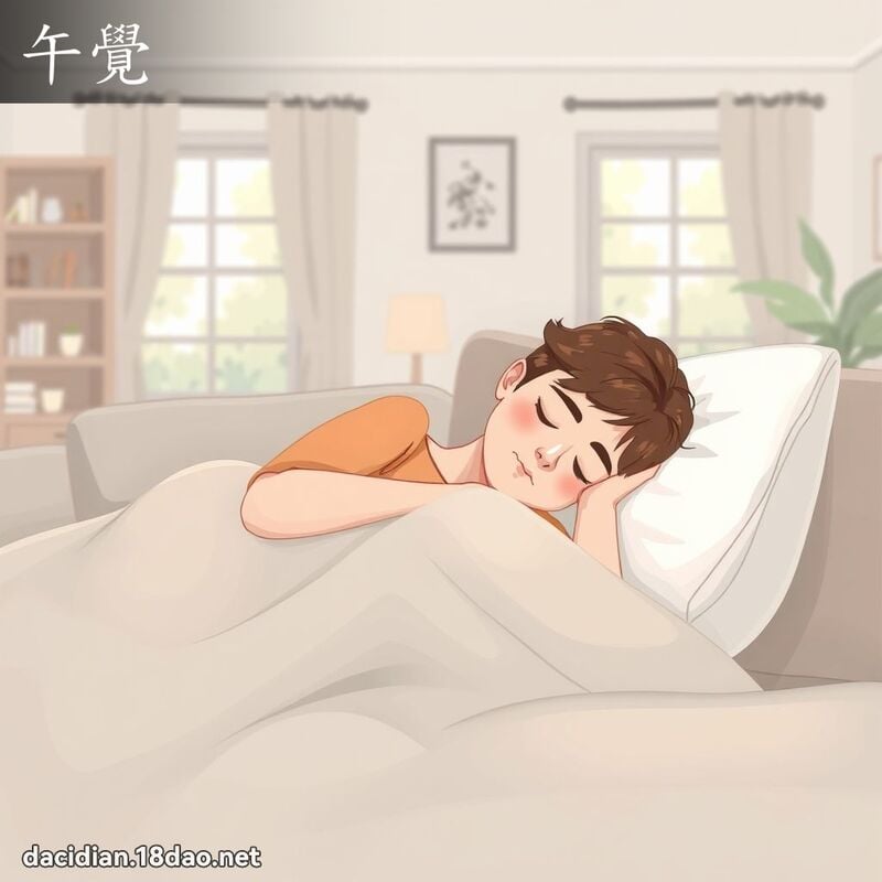 午觉 - 国语大辞典配图