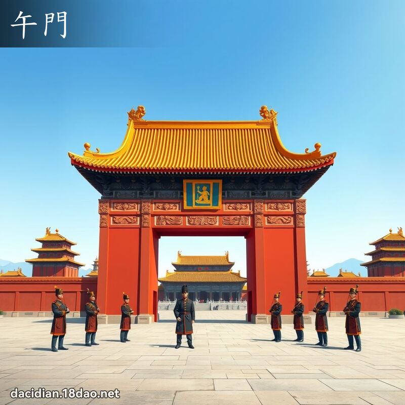 午门 - 国语大辞典配图