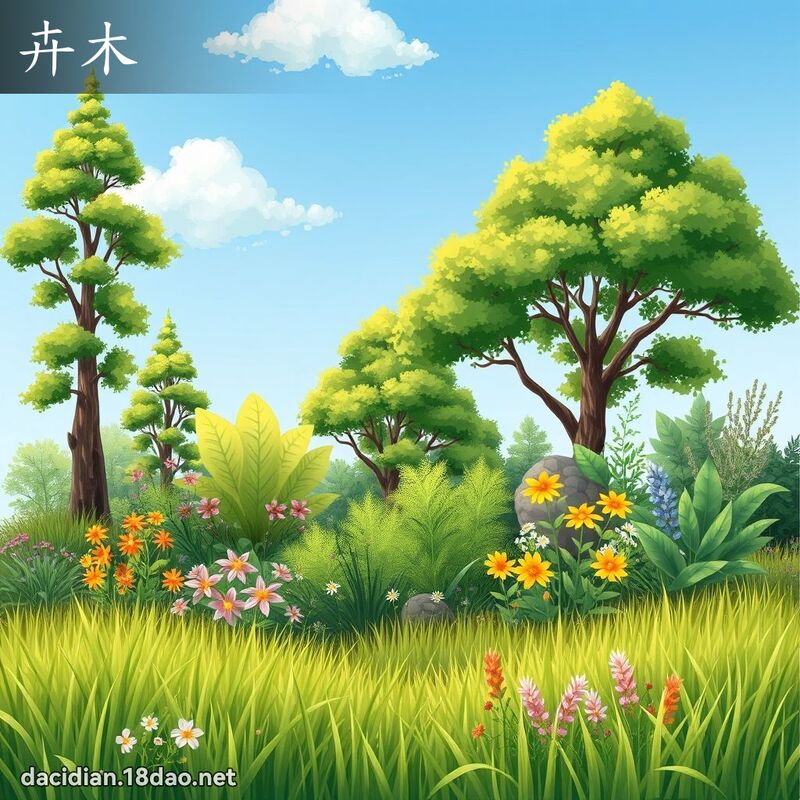 卉木 - 國語大辭典配圖