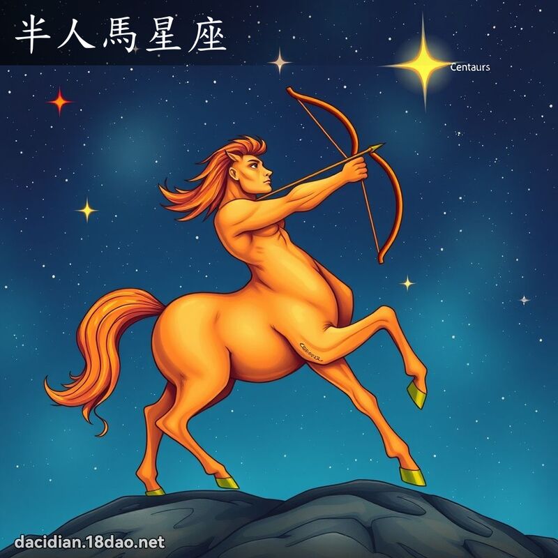 半人馬星座 - 國語大辭典配圖