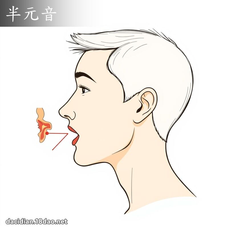 半元音 - 國語大辭典配圖