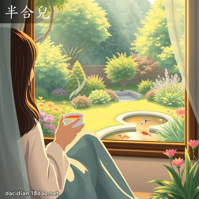 半合兒 - 國語大辭典配圖