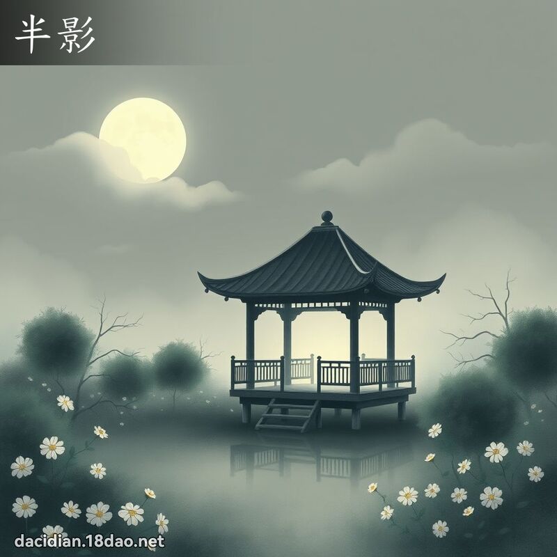 半影 - 国语大辞典配图