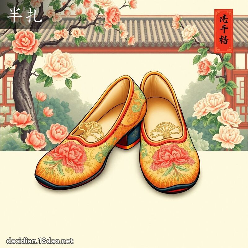 半扎 - 國語大辭典配圖
