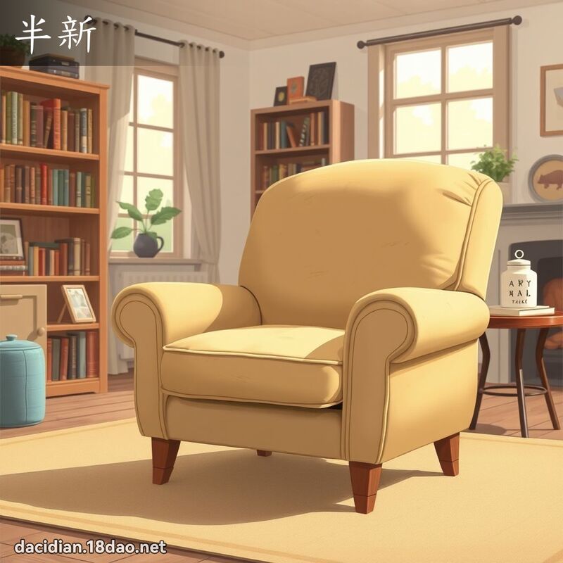 半新 - 國語大辭典配圖