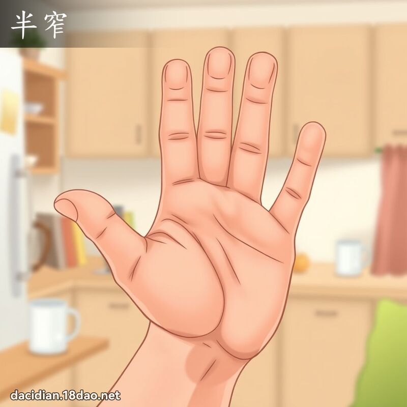 半窄 - 國語大辭典配圖