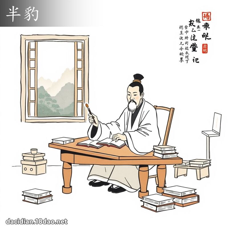 半豹 - 國語大辭典配圖