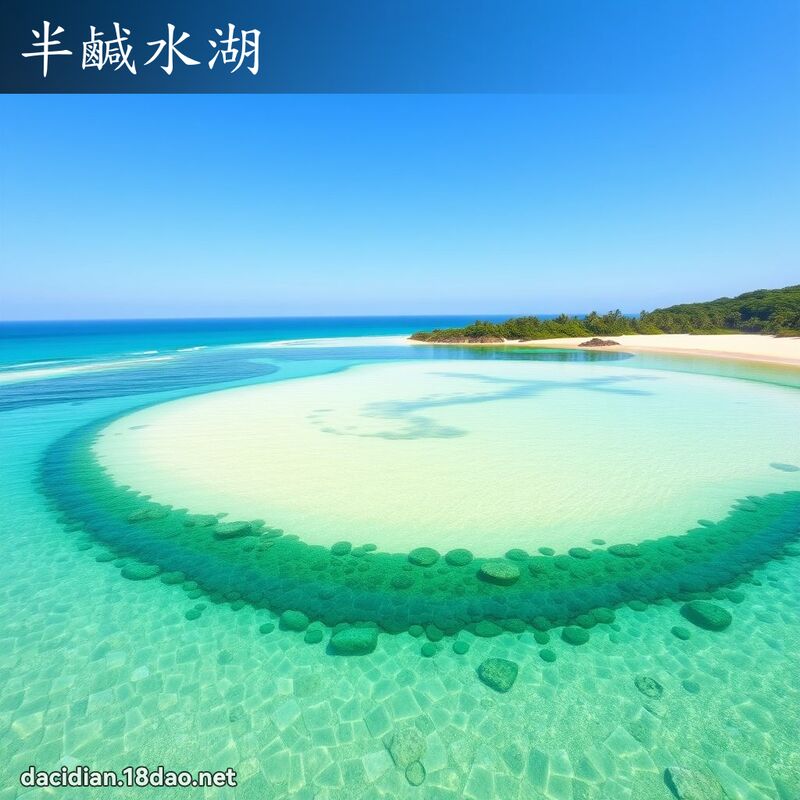 半鹹水湖 - 國語大辭典配圖
