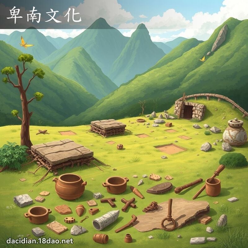 卑南文化 - 國語大辭典配圖