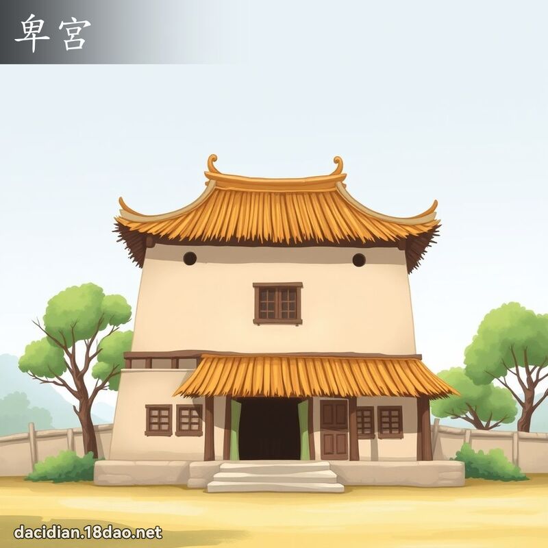 卑宫 - 国语大辞典配图