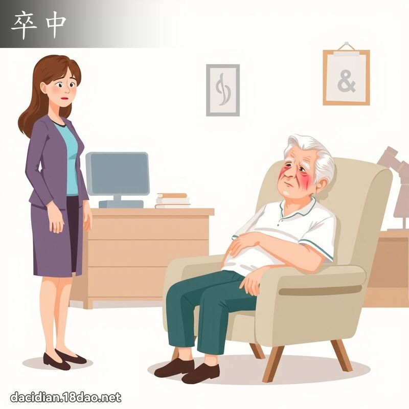 卒中 - 国语大辞典配图