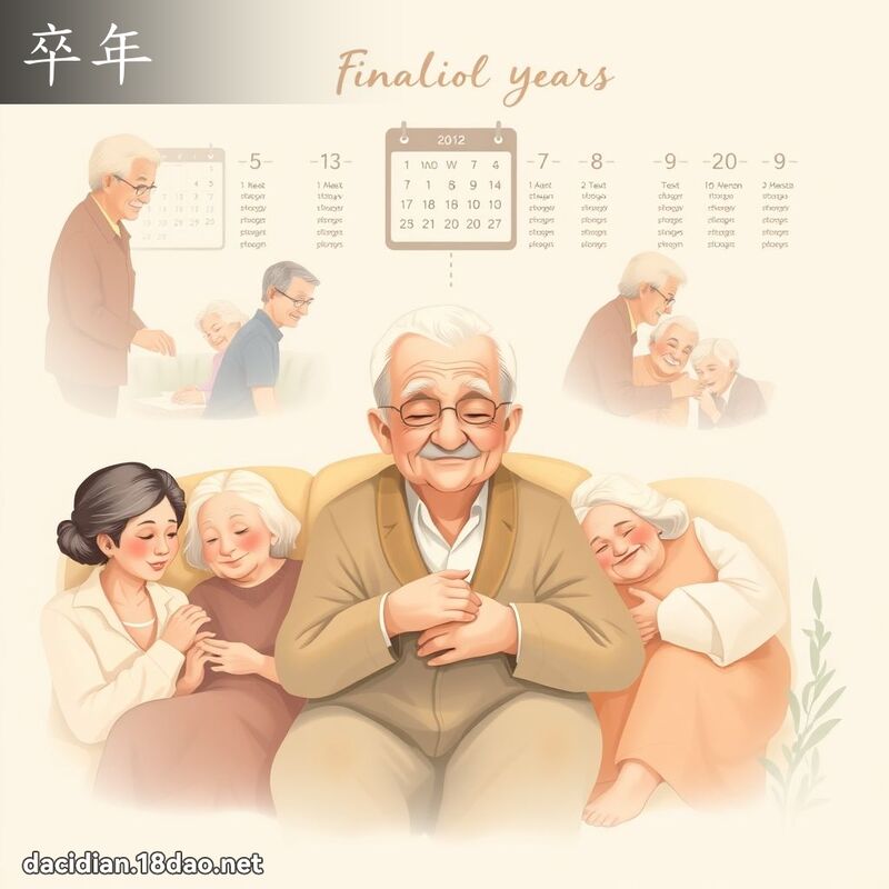 卒年 - 國語大辭典配圖