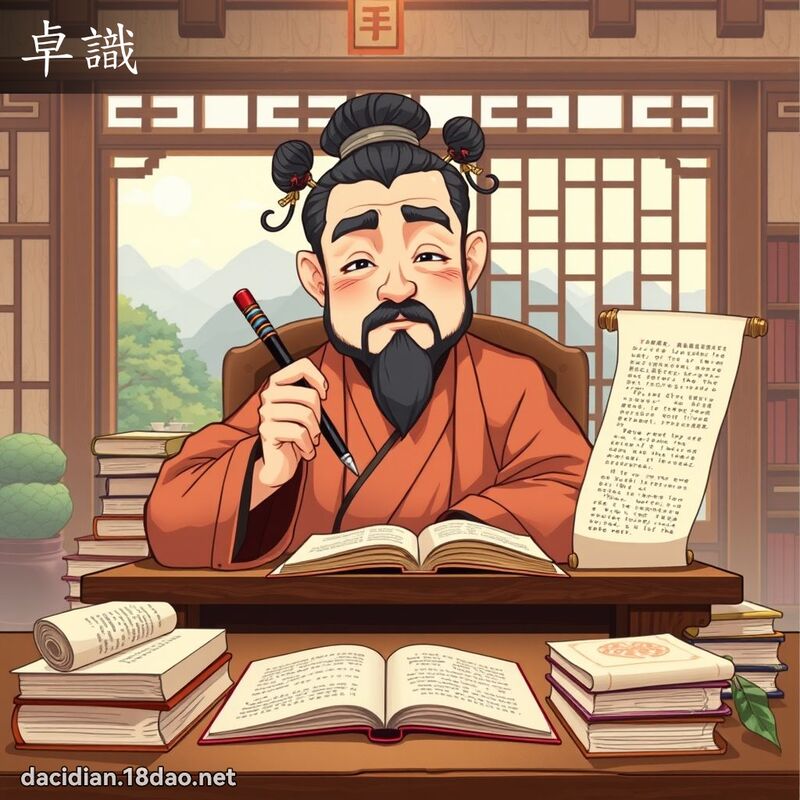 卓识 - 国语大辞典配图