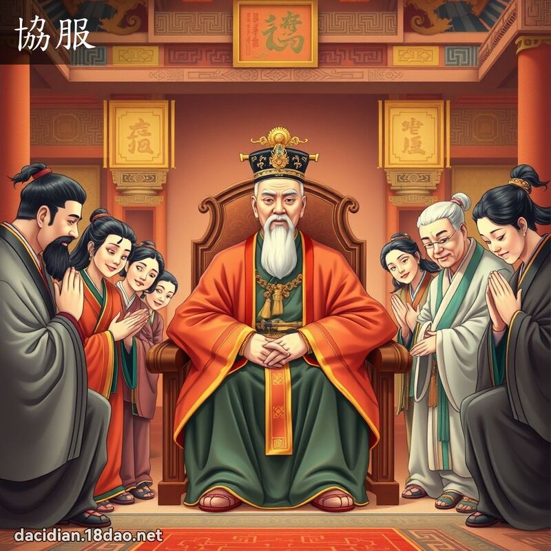 协服 - 国语大辞典配图