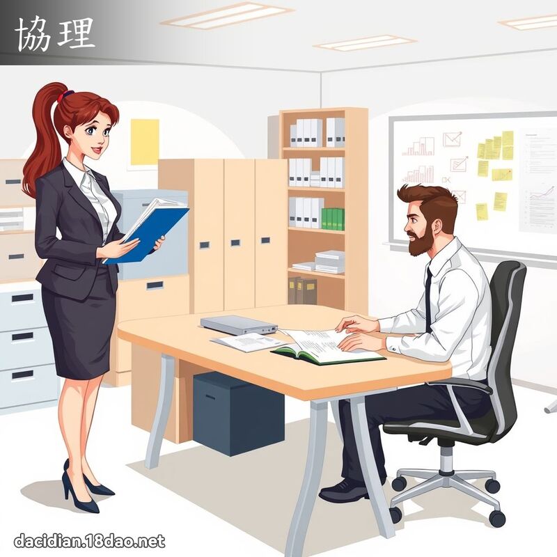 協理 - 國語大辭典配圖