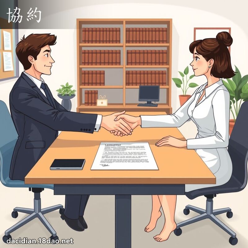協約 - 國語大辭典配圖