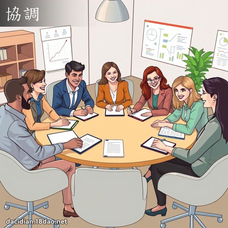 協調 - 國語大辭典配圖