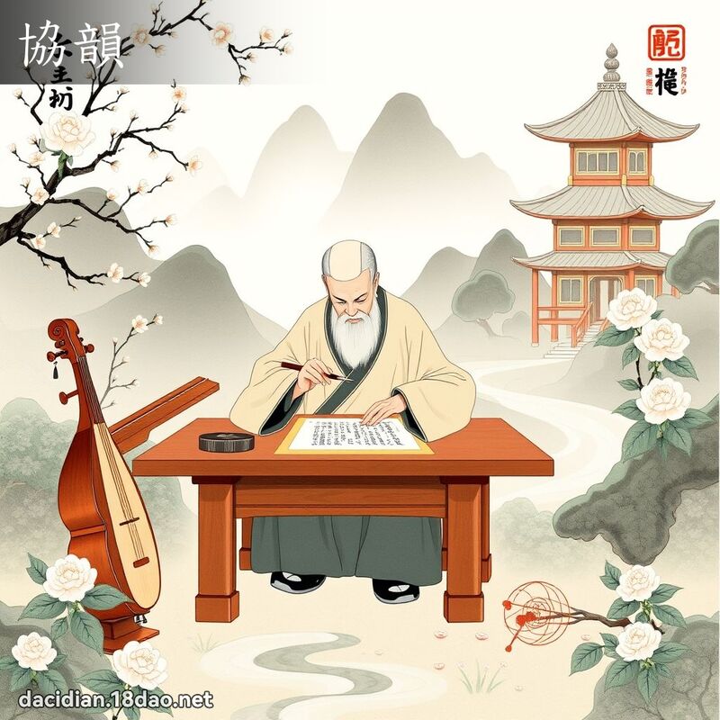協韻 - 國語大辭典配圖