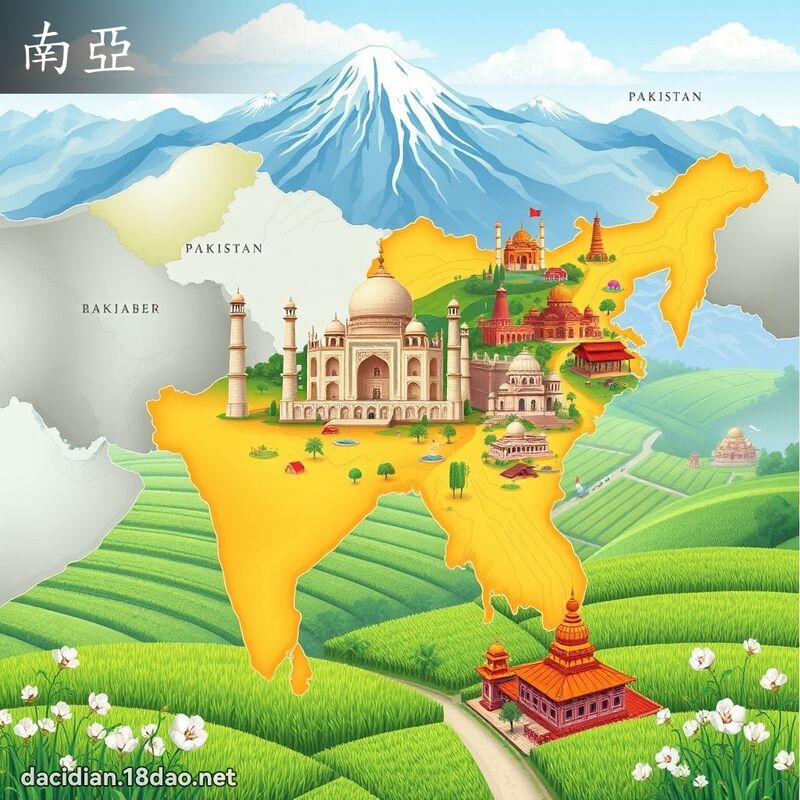 南亚 - 国语大辞典配图