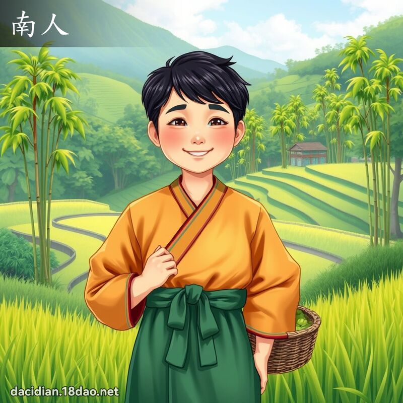 南人 - 国语大辞典配图