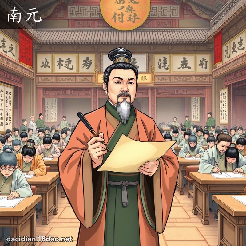 南元 - 国语大辞典配图