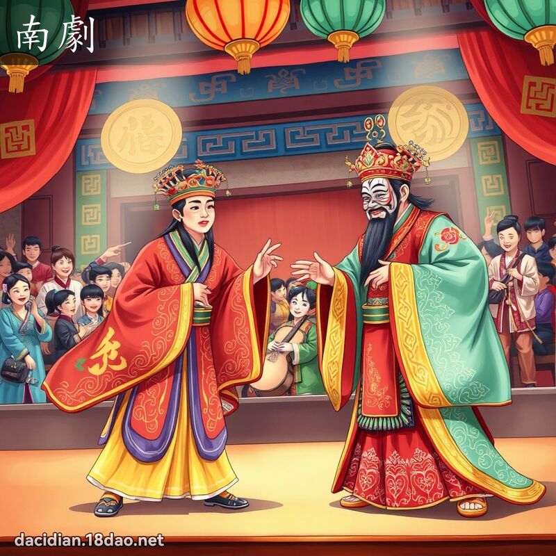 南劇 - 國語大辭典配圖