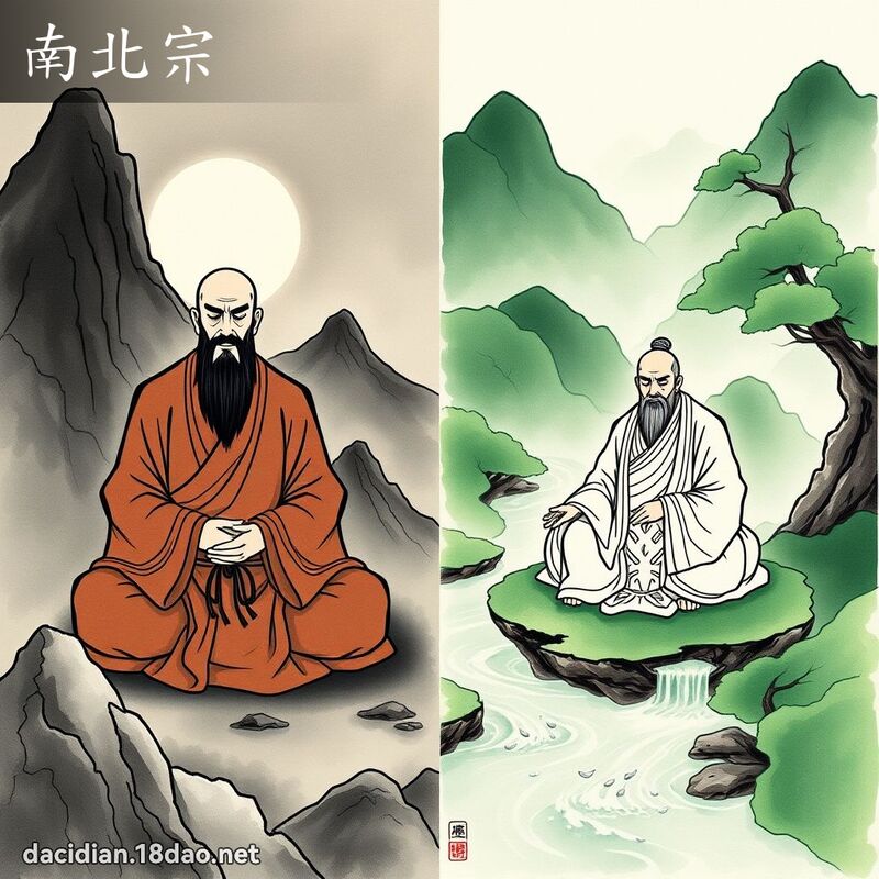 南北宗 - 国语大辞典配图