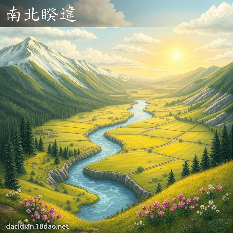 南北睽违 - 国语大辞典配图
