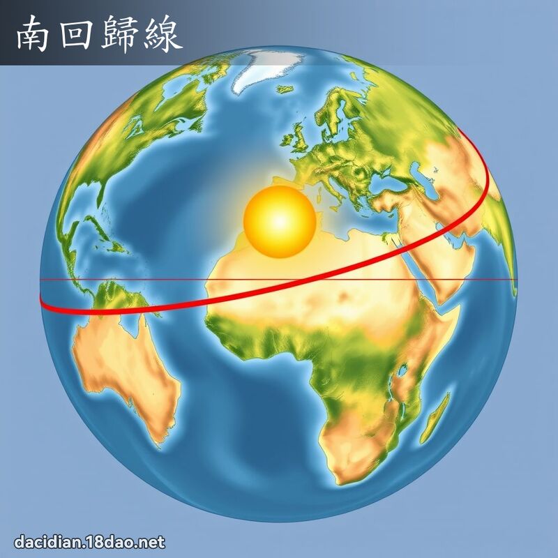 南回歸線 - 國語大辭典配圖