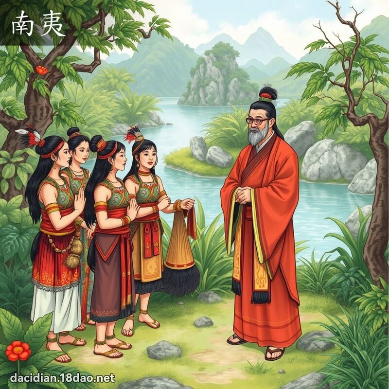 南夷 - 國語大辭典配圖