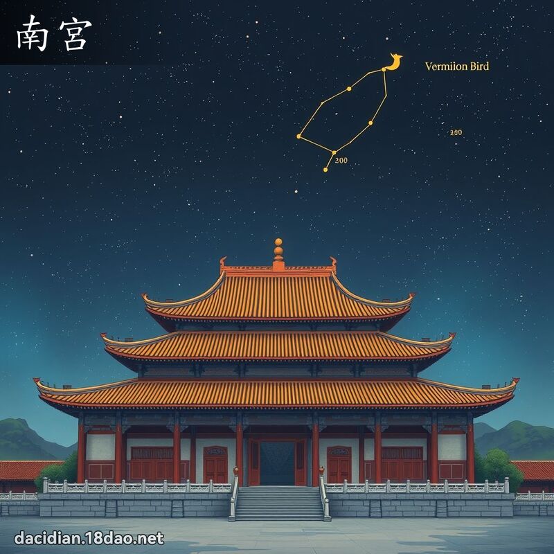 南宮 - 國語大辭典配圖