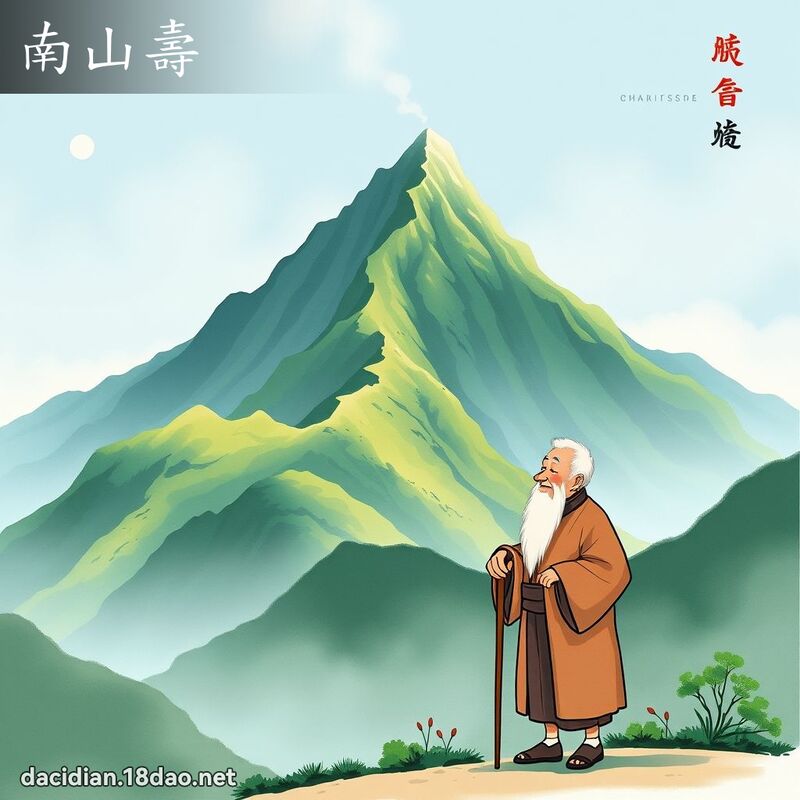 南山寿 - 国语大辞典配图