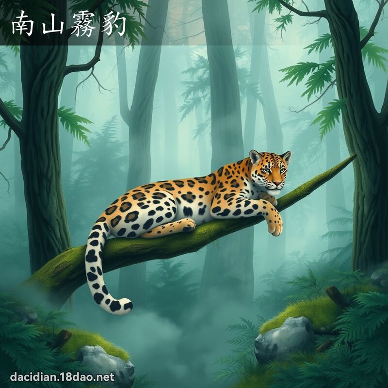 南山雾豹 - 国语大辞典配图