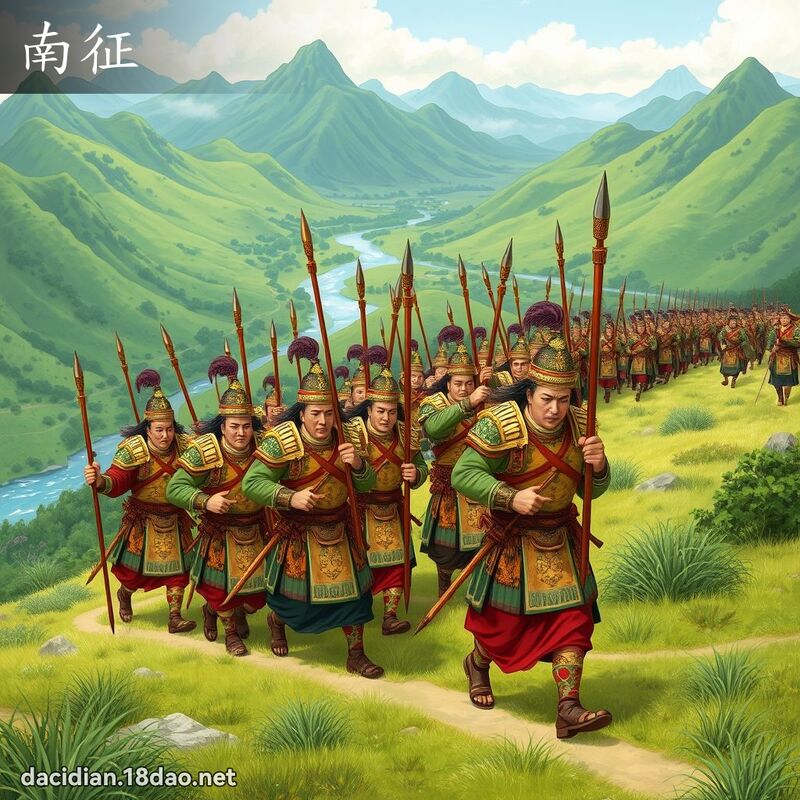 南征 - 国语大辞典配图