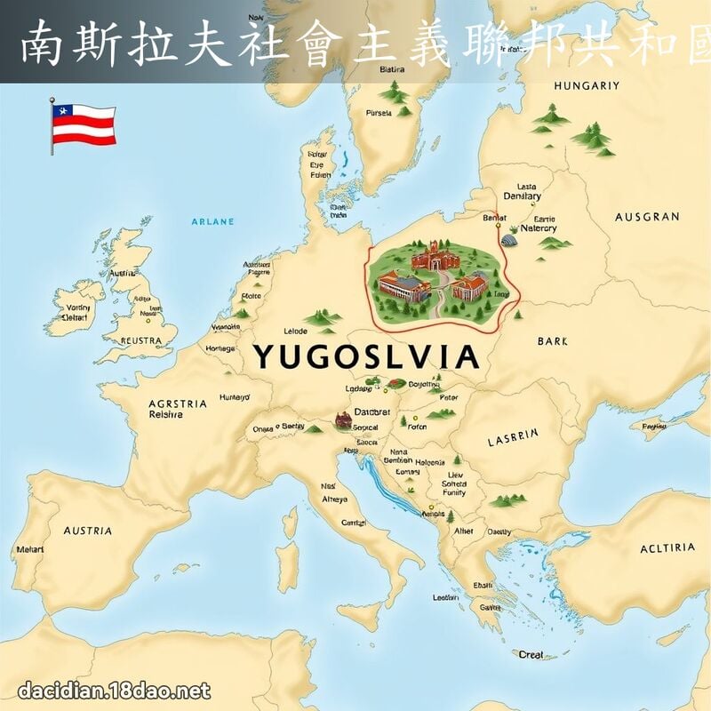南斯拉夫社會主義聯邦共和國(Yugoslavia，Socialist Federal Republic of) - 國語大辭典配圖