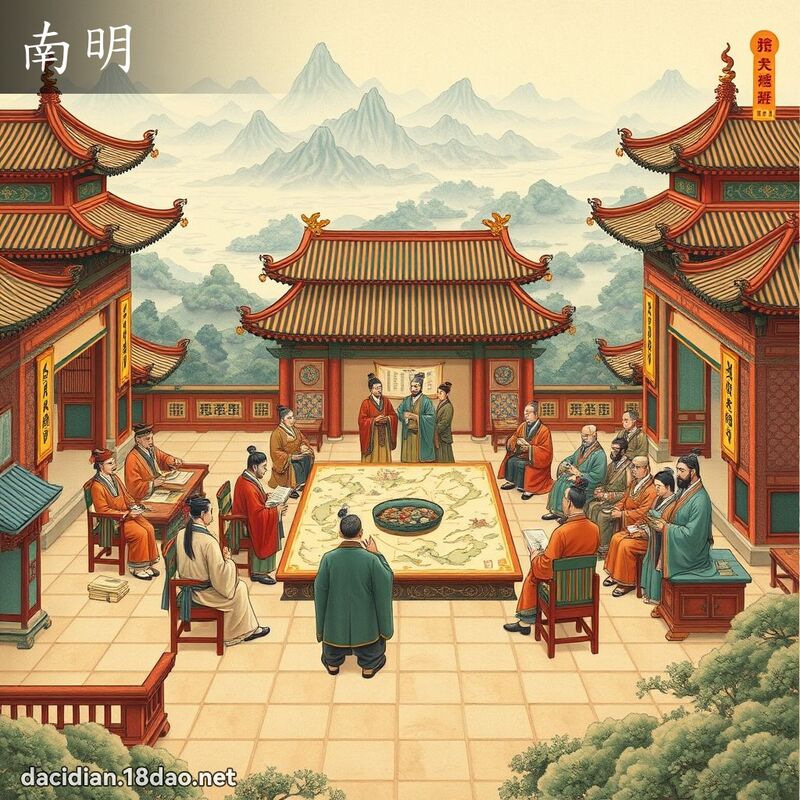 南明 - 国语大辞典配图
