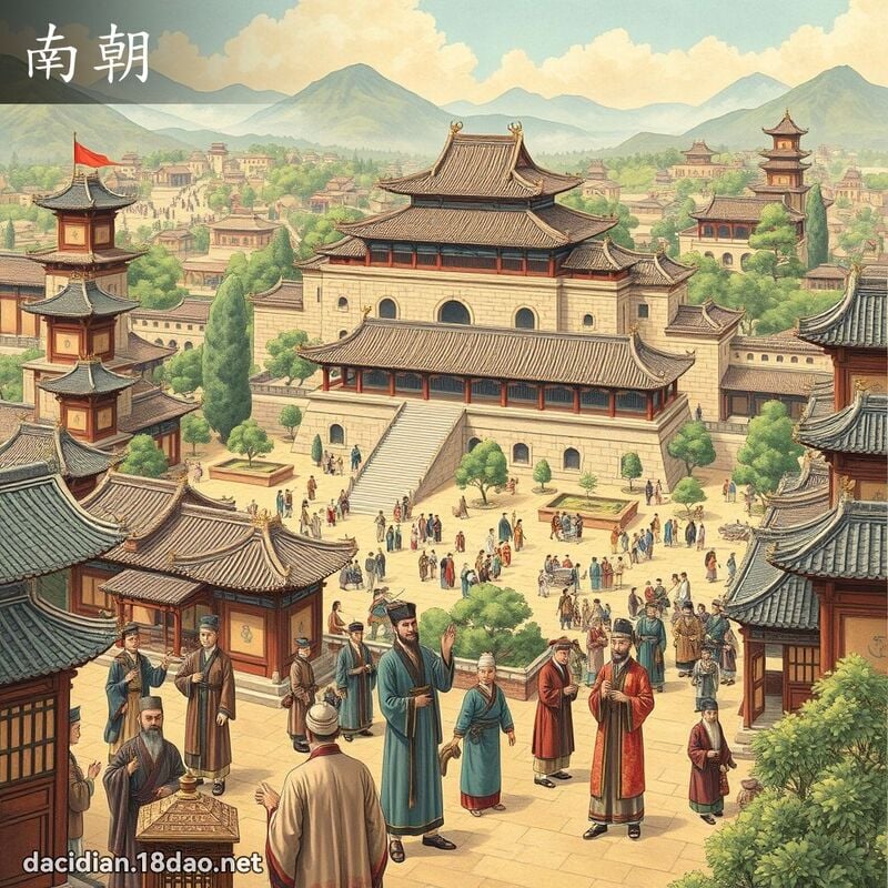 南朝 - 国语大辞典配图