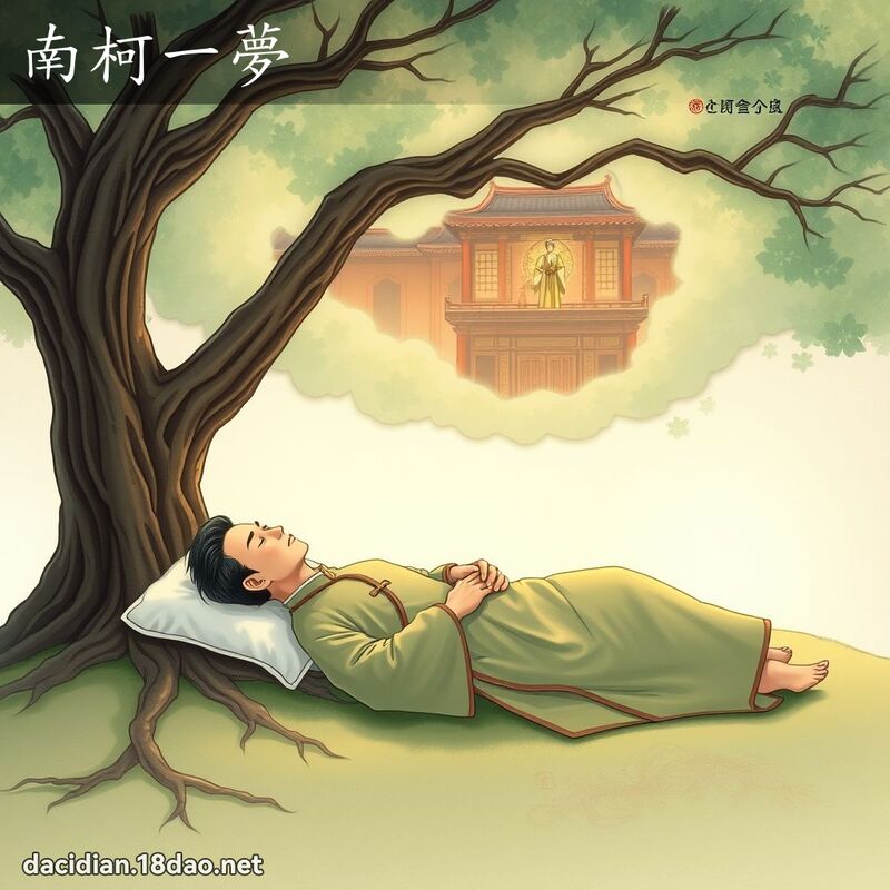 南柯一梦 - 国语大辞典配图