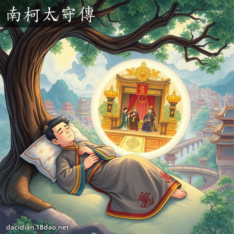 南柯太守傳 - 國語大辭典配圖