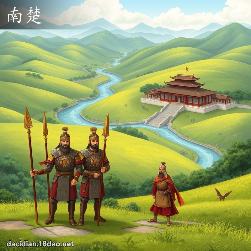 南楚 - 國語大辭典配圖
