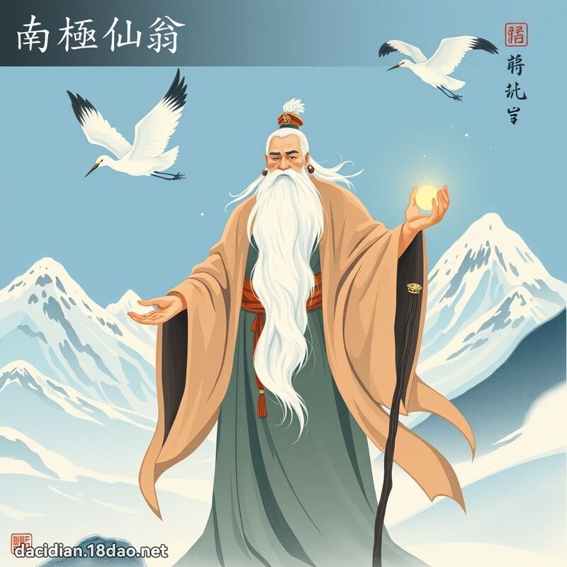 南极仙翁 - 国语大辞典配图