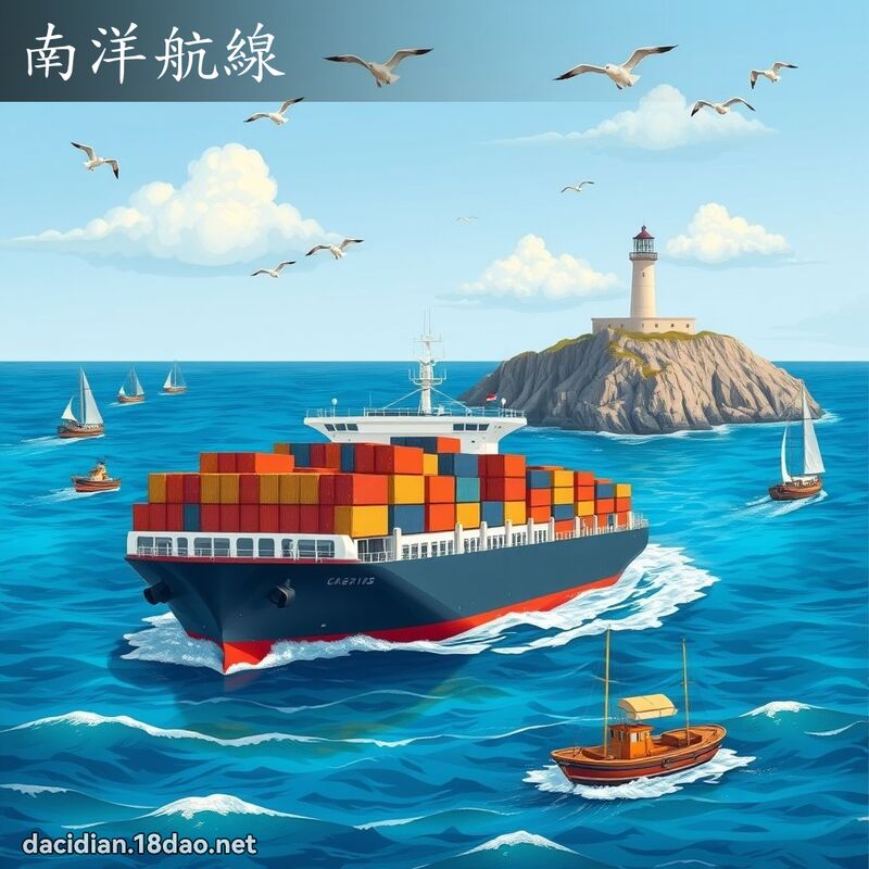 南洋航線 - 國語大辭典配圖