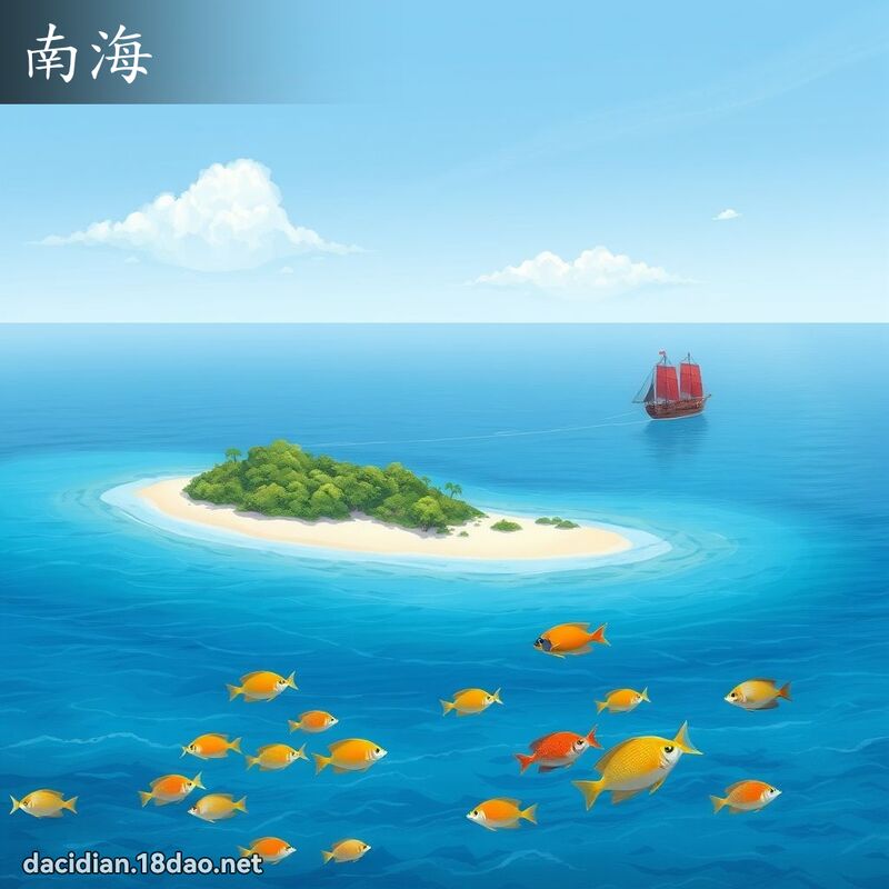 南海 - 国语大辞典配图