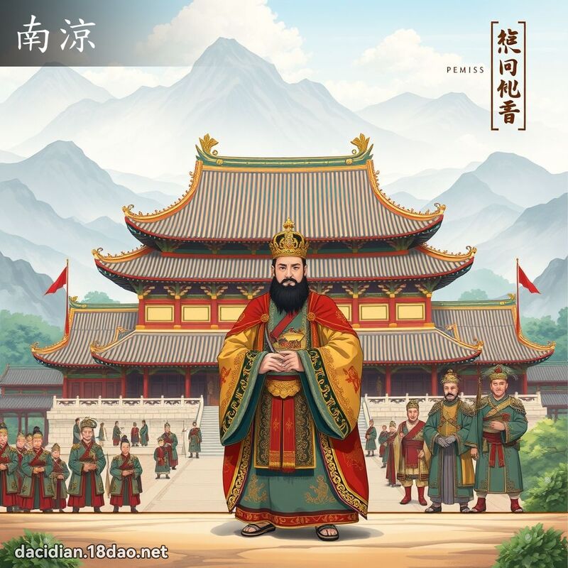 南涼 - 國語大辭典配圖