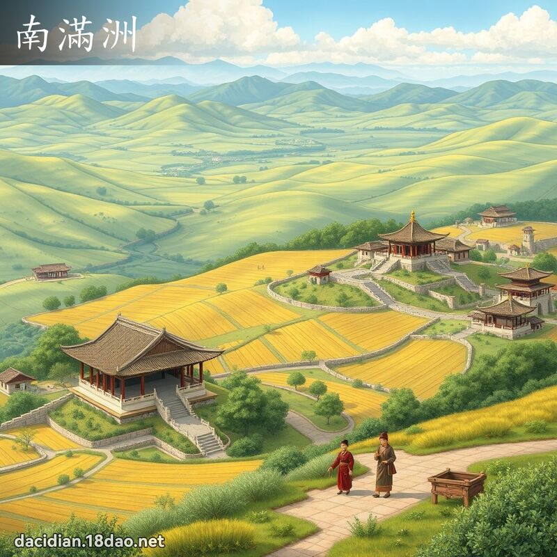 南满洲 - 国语大辞典配图