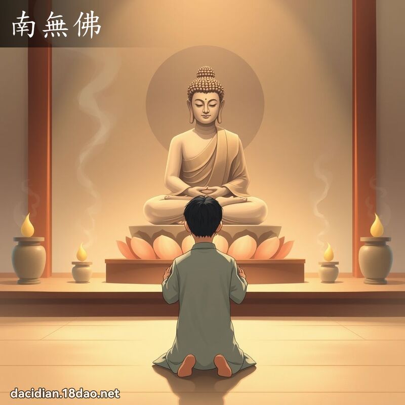 南無佛 - 國語大辭典配圖